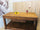 Consolle per arredo isola cucina stile COUNTRY legno massello con un cassetto e vano a giorno 150x70xh80 cm