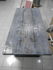 Tavolo fisso cucina e pranzo stile INDUSTRIAL VISSUTO in legno massello e gambe in ferro misure 200x100xh80 cm