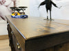 Consolle per arredo isola cucina stile RUSTICO / COUNTRY FATTORIA TUTTO in legno massello con cassetti e ripiano a giorno 170x50xh93 cm