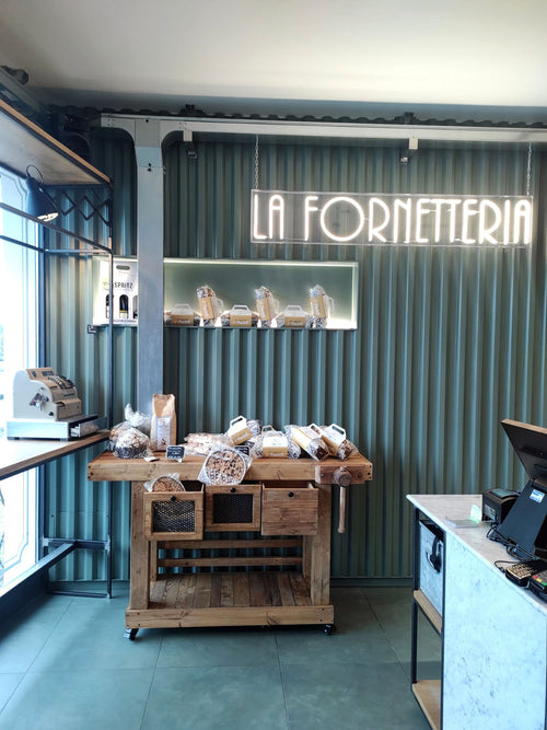 Banco Falegname per arredo negozio o isola cucina stile INDUSTRIAL legno massello 3 cassetti e morsa 160x50xh90 cm