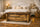 Truhe für Flur, Eingang, Veranda, Landhausstil, massives Eschenholz, Antik-Optik, 100 x 40 x 50 cm