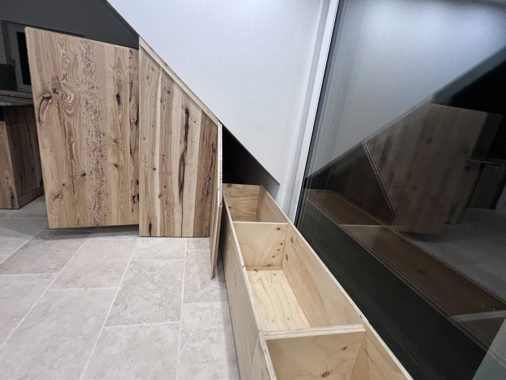 Linear kitchen model Venezia 330cm modern wall + country island 230x220xh95 cm All solid wood customizable to measure