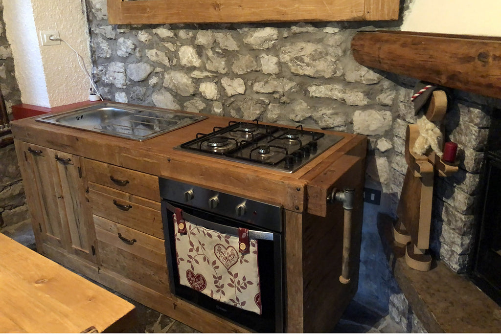 Cucina Tabià  Mobili e cucine in legno massello