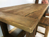 Tavolo cucina sala da pranzo taverna stile COUNTRY / RUSTICO VISSUTO legno massello 160x85xh78 cm