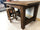 Fixed table kitchen dining room tavern style RUSTIC VISSUTO INVECCHIATO in solid recycled wood 160x85xh78 cm