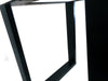 Fixed kitchen and dining table INDUSTRIAL VISSUTO style in solid wood and iron legs measures 200x100xh80 cm