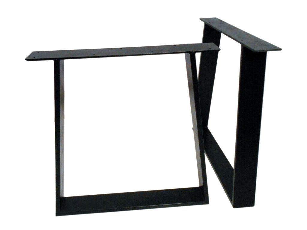 Fixed kitchen and dining table INDUSTRIAL VISSUTO style in solid wood and iron legs measures 200x100xh80 cm