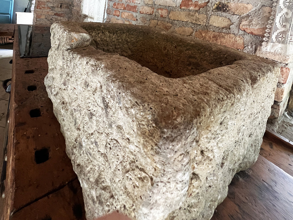 Mini Cucina realizzata su VERO BANCO DA FALEGNAME restaurato in legno massello | lavabo ed elettrodomestici ESCLUSI | misure 212x95xH90 cm