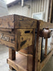 Mini cucina accessoriata modello MARVIN 2 stile INDUSTRIAL in legno massello misure 180x63xh90cm