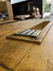 Mini cucina accessoriata modello MARVIN 2 stile INDUSTRIAL in legno massello misure 180x63xh90cm