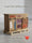 Mobile Credenza Madia soggiorno stile INDUSTRIAL legno massello porte scorrevoli e cassetti 160x50xh100 cm