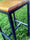 High floor STOOL Bar INDUSTRIAL style solid wood seat tubular iron frame 40x47xh69 cm
