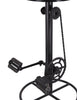 Hoher Hocker H. 80 cm BAR PUB Typ Fahrraddesign INDUSTRIE-Stil Metallrahmen und Kunstledersitz