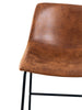 Adjustable screw high stool H. 60/70cm BAR PUB type Round design INDUSTRIAL style