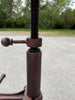 Adjustable screw high stool H. 60/70cm BAR PUB type Round design INDUSTRIAL style