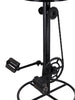 Hoher Hocker H. 80 cm BAR PUB Typ Fahrraddesign INDUSTRIE-Stil Metallrahmen und Kunstledersitz