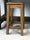 Niedriger Hocker H. 45/55 cm RUSTIKALER / VESSED / ANTIKER Stil aus Massivholz ANPASSBAR (Kopie)
