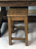 Niedriger Hocker H. 45/55 cm RUSTIKALER / VESSED / ANTIKER Stil aus Massivholz ANPASSBAR (Kopie)