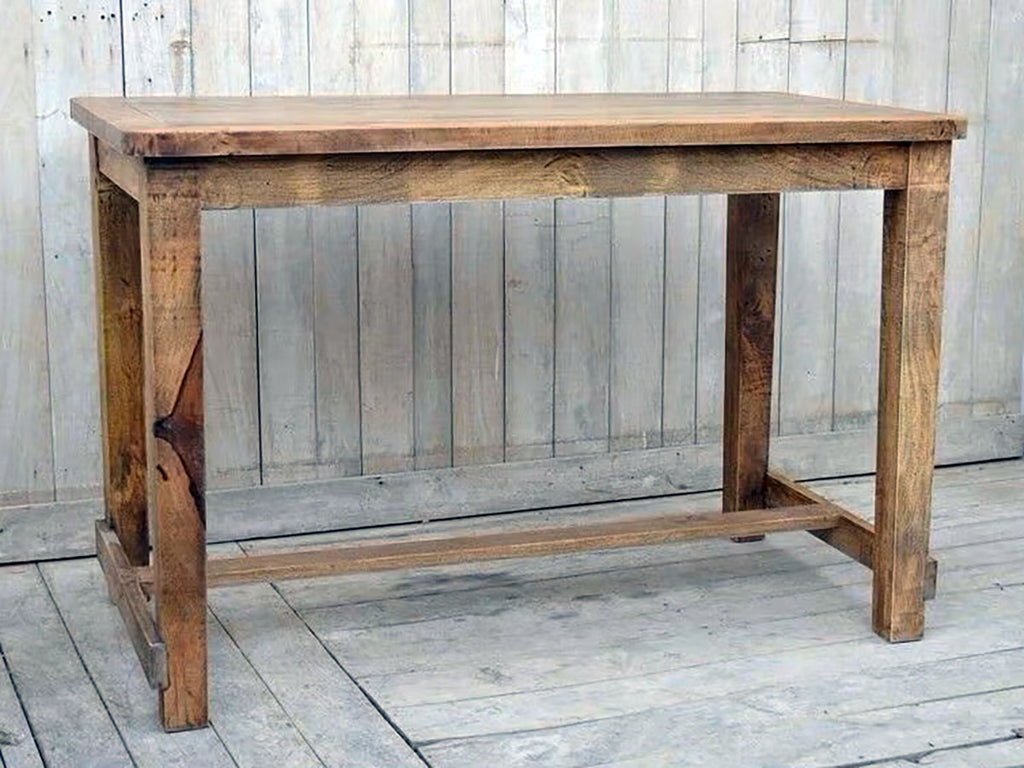 High snack table Console for Bar Pub Pubs Pubs outdoor parties COUNTRY style solid wood measures 152x81xh100 cm