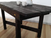 RUSTIC / COUNTRY FATTORIA style kitchen and dining room table in aged solid fir wood 180x70h80 cm