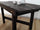 Fixed kitchen / dining room table RUSTIC / COUNTRY FARM style in solid aged fir wood 180x70h80 cm