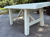 RUSTIC style kitchen and living room table white SHABBY solid rustic fir wood 210x80h80 cm