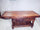 Carpenter's workbench for furnishing commercial activities in INDUSTRIAL / RUSTIC style, solid wood with drawer and iron vice 170x65x90 cm