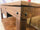 COUNTRY style kitchen island furniture console in solid wood with one drawer and open compartment 150x70xh80 cm